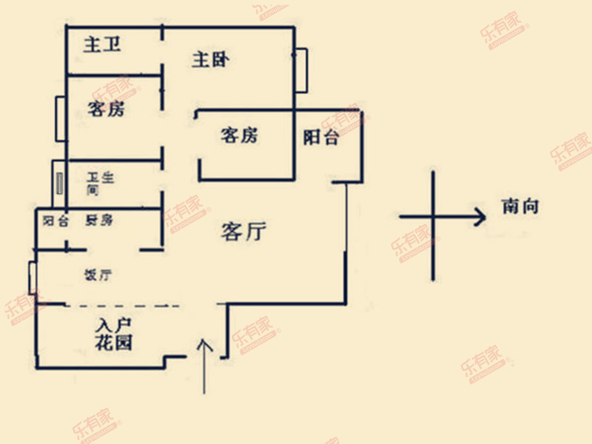 世纪绿洲户型图