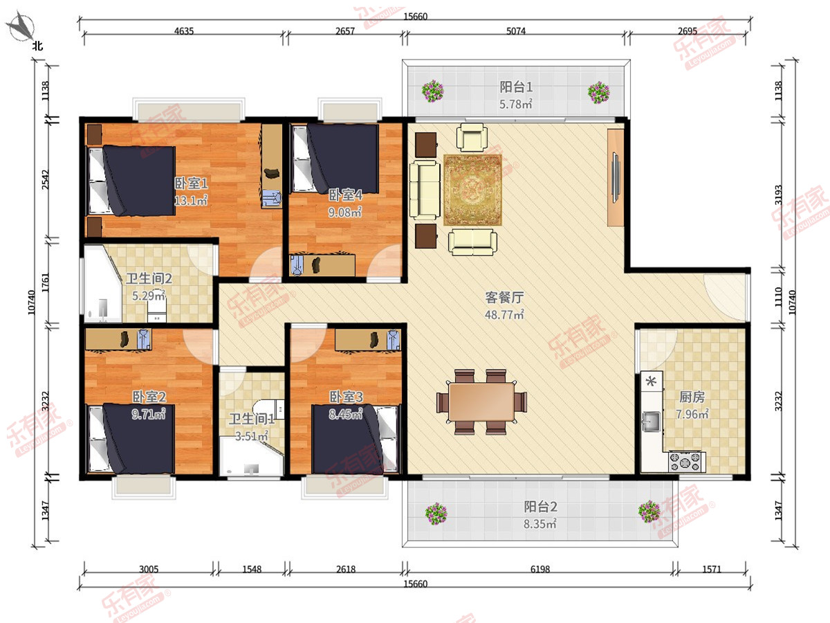 优越香格里户型图