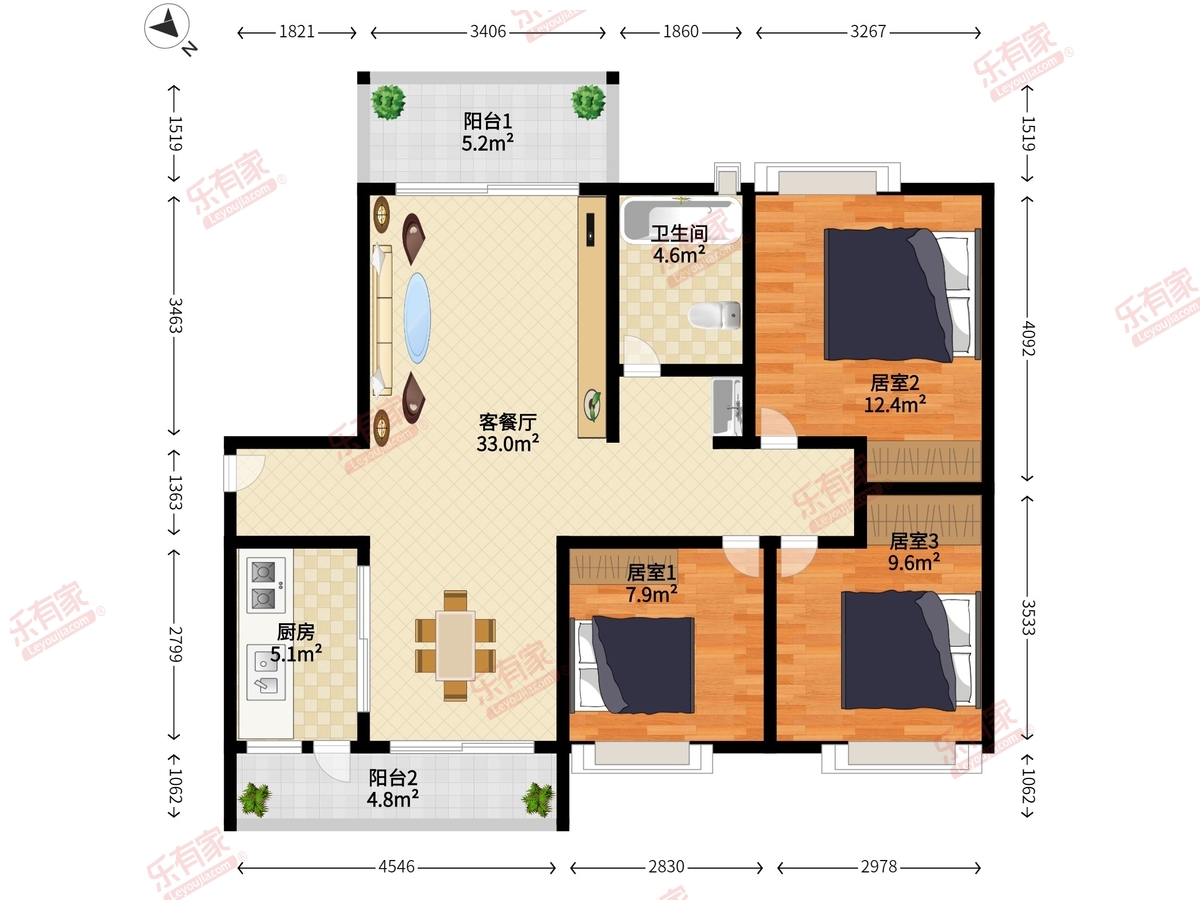 南沙阳光城丽景湾户型图