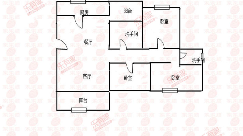 光大锦绣山河一期东南毛坯3室2厅139m²出售