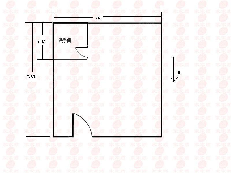 门市户型图图片