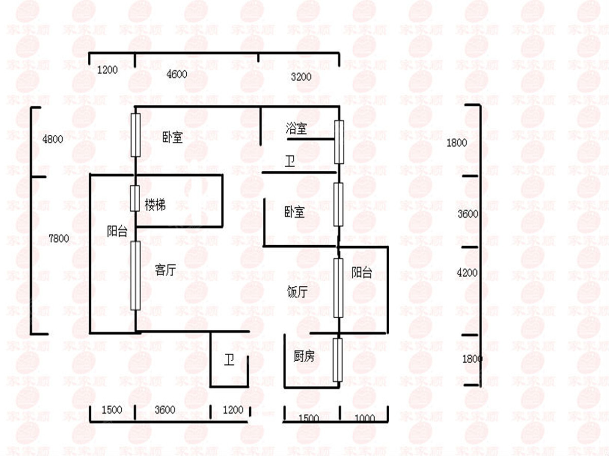 金汇湖景花园5室3厅4卫148㎡