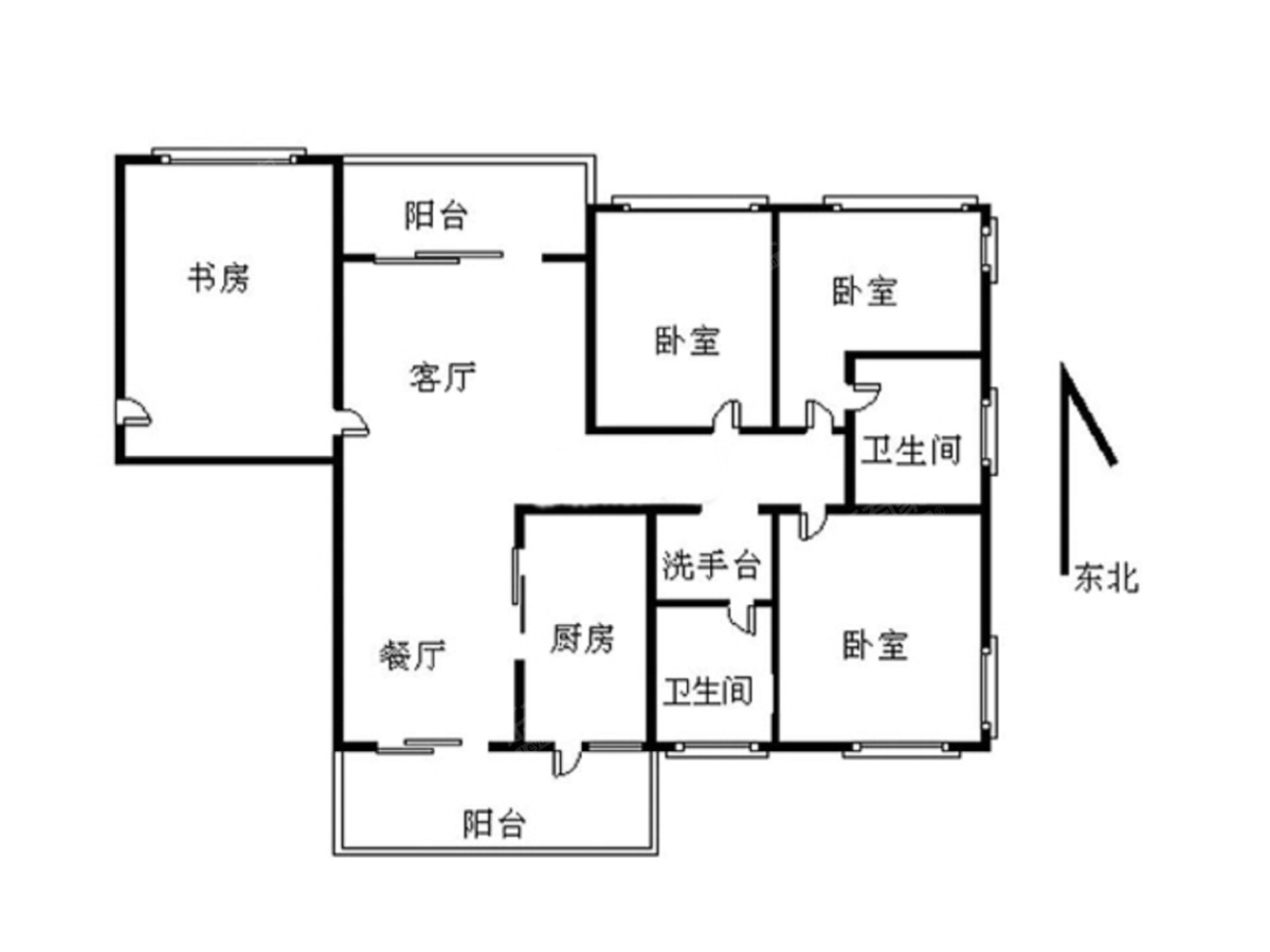 中惠沁林山莊戶型圖