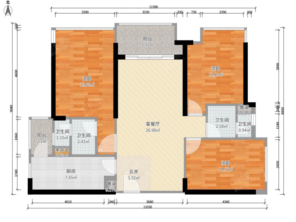 中山东凤海伦湾户型图图片