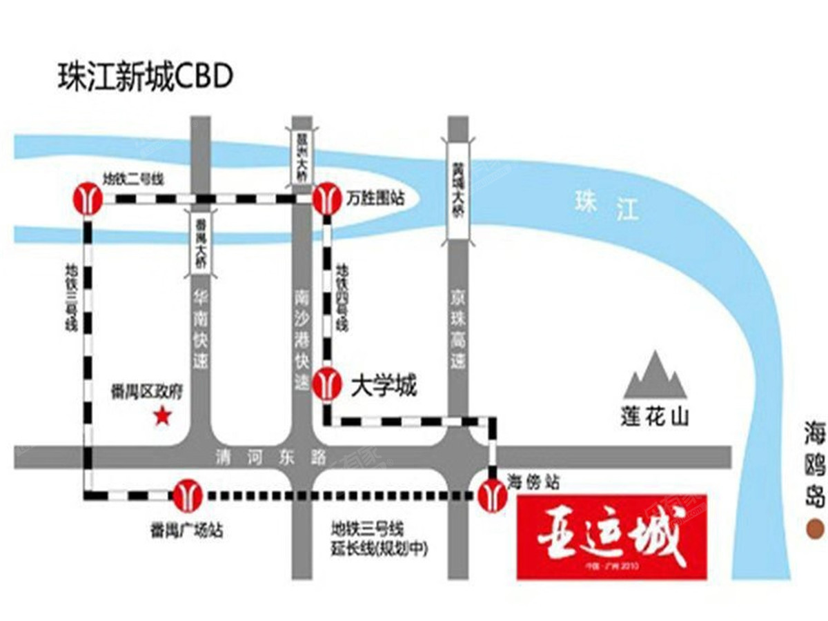 北京亚运村位置地图图片