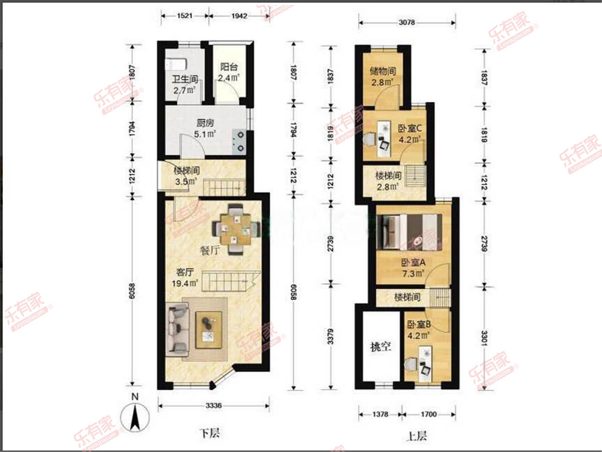 花园大社区，特殊户型外拓大阳台，满五唯一税费低，地铁口物业